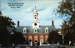 The Schoolhouse, Groton School Massachusetts Postcard Postcard
