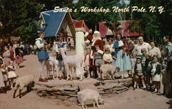 Santa's Workshop North Pole, NY Postcard Postcard