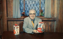 United Farmers Milk Postcard