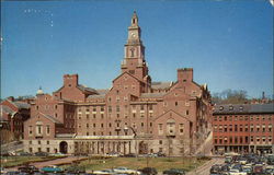 Bird's Eye View of Court House Postcard