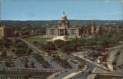 Rhode Island State House Postcard