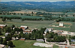 Aerial View of Fairdale Farms Bennington, VT Postcard Postcard