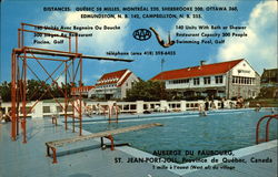 Auberge du Faubourg St. Jean-Port-Joli, PQ Canada Quebec Postcard Postcard