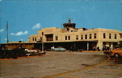 Imeson Airport - Main Entrance Jacksonville, FL Postcard Postcard
