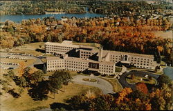 View of the Holy Family Retreat House, 303 Tunxis Road Postcard