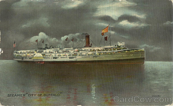 Steamer City Of Buffalo New York Boats, Ships