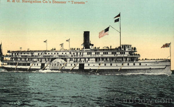 R. & O. N. Navigation Co., Steamer Toronto Steamers