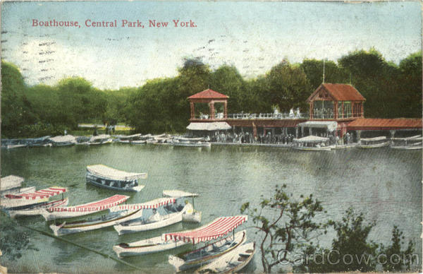 Boathouse, Central Park New York City