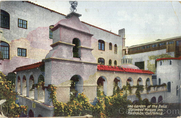 The Garden Of The Bells, Glenwood Mission Inn Riverside California