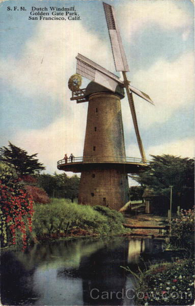 Dutch Windmill, Golden Gate Park San Francisco California