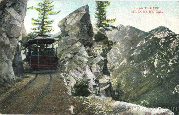 Granite Gate, Mr. Lowe Ry Scenic California