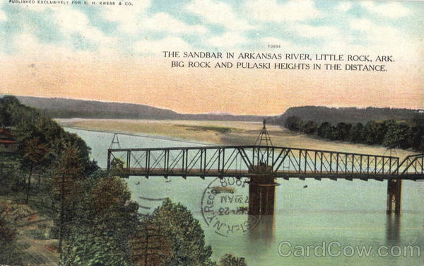 The Sandbar In Arkansas River Little Rock