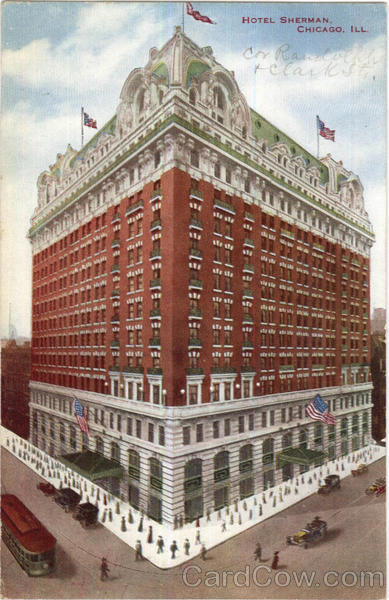 Hotel Sherman Chicago Illinois