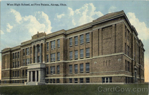 West High School Akron Ohio