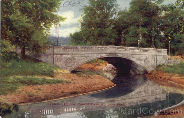 Franklin Bridge , Forest Park St. Louis Missouri