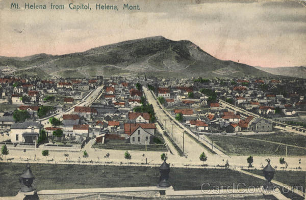 Mt. Helena From Capitol Montana