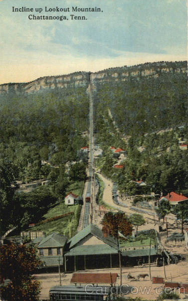 Incline Up Lookout Mountain Chattanooga Tennessee