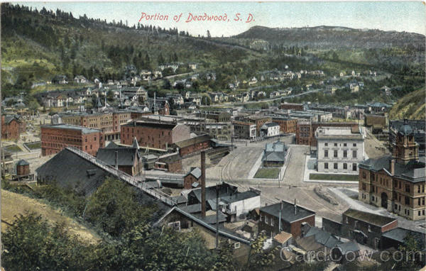 Portion Of Deadwood South Dakota