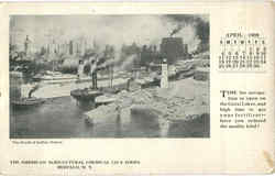 The Mouth Of Buffalo Harbor Postcard