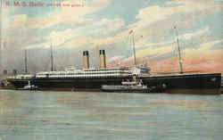 R. M. S. Baltic Postcard