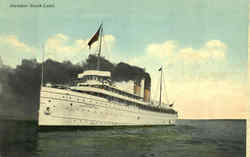 Steamer North Land Postcard
