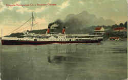 Steamer Corona Niagara Navigation Co. Postcard