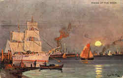 Rising of the Moon Postcard