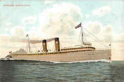 Steamer North-West Postcard