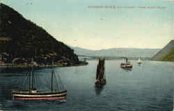 Hudson River Southwest From West Point New York Postcard Postcard