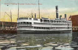 Boston Floating Hospital Massachusetts Postcard Postcard