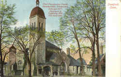 First Presbyterian Church Postcard