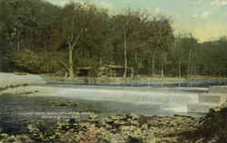 Third Dam, Brandywine Park Postcard