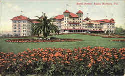 Hotel Potter Santa Barbara, CA Postcard Postcard