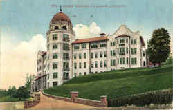 Sisters Hospital Los Angeles, CA Postcard Postcard