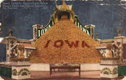 Iowa's Exhibit Agricultural Palace San Francisco, CA Postcard Postcard