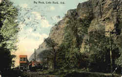 Big Rock Little Rock, AR Postcard Postcard