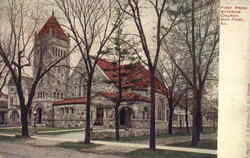 First Presbyterian Church Oak Park, IL Postcard Postcard