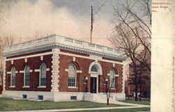 Post Office Oak Park, IL Postcard Postcard