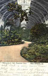 Horticultural Hall, Audubon Park Postcard