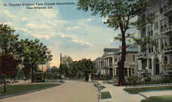 Casa Grande Apartments, St. Charles Avenue New Orleans, LA Postcard Postcard