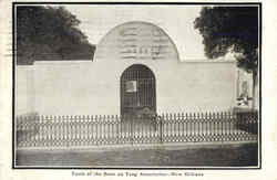 Tomb Of The Soon On Tong Association Postcard