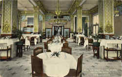 Hotel De Soto Portion Main Dining Room Postcard