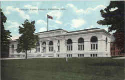Carnegie Public Library Postcard