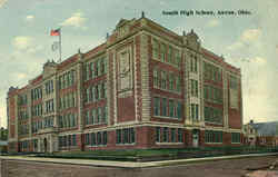 South High School Akron, OH Postcard Postcard