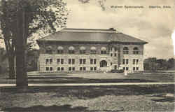 Warner Gymnasium Postcard