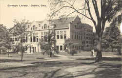 Carnegie Library Oberlin, OH Postcard Postcard