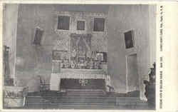 Interior View Of Rosario Church Postcard