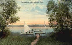 Springfield Lake Postcard