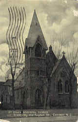 St. John's Episcopal Church, Broadway and Royden St. Postcard