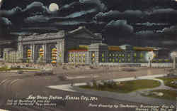 New Union Station Kansas City, MO Postcard Postcard